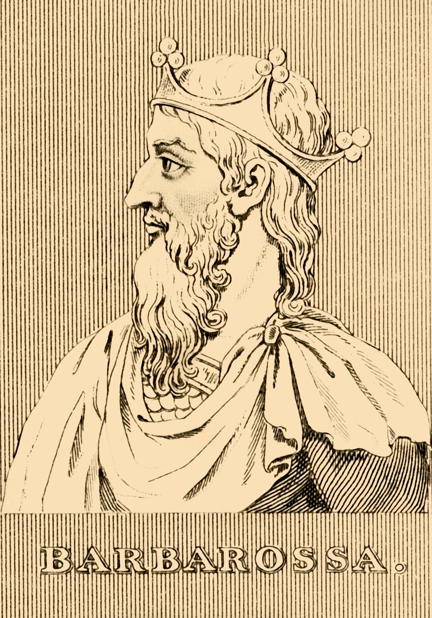 Barbarossa, 1122-1190, 1830 da Unbekannt
