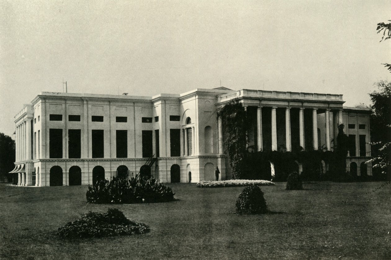 Casa Barrackpore, fronte nord, 1903, 1925 da Unbekannt