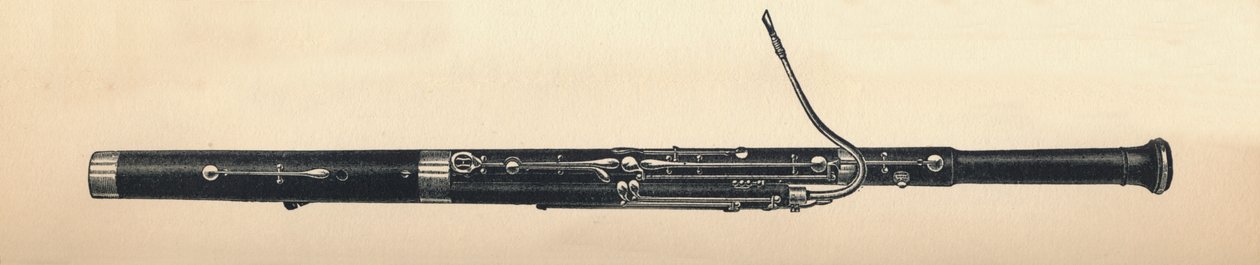 Fagotto, 1895 da Unbekannt