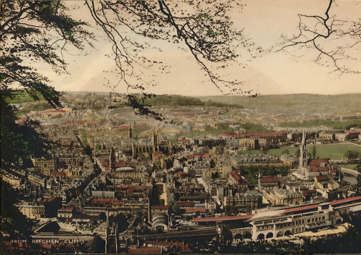 Bath da Beechen Cliff da Unbekannt