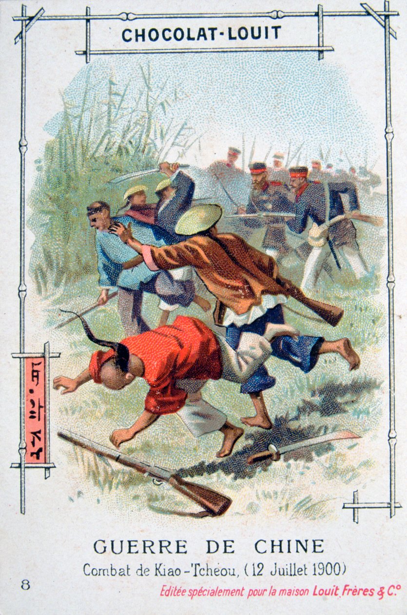 Battaglia a Kiao-Tcheou, Cina, Ribellione dei Boxer, 12 luglio 1900 da Unbekannt