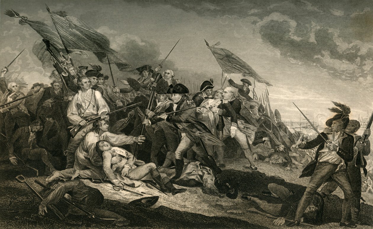 Battaglia di Bunker Hill da Unbekannt