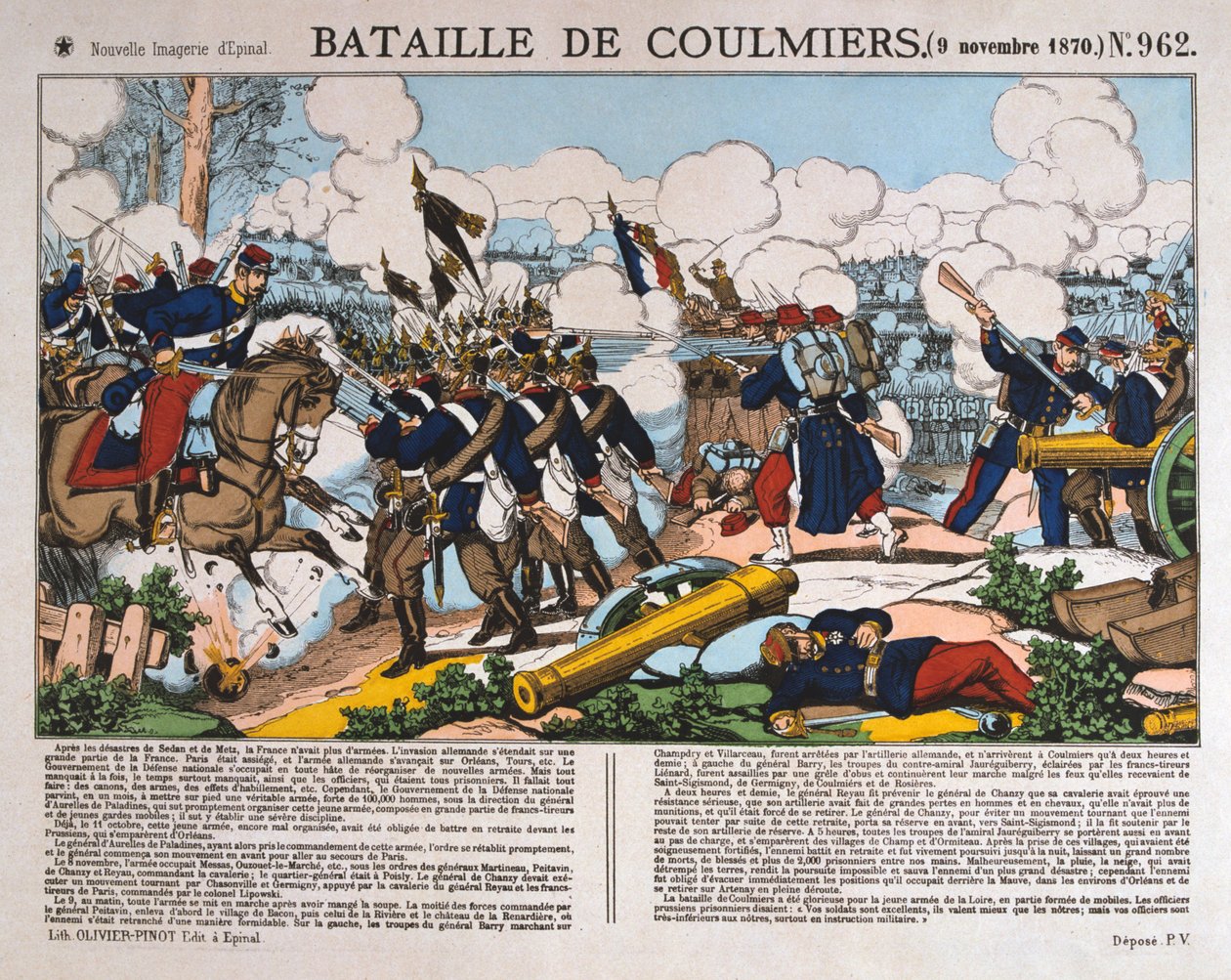 Battaglia di Coulmiers, guerra franco-prussiana da Unbekannt