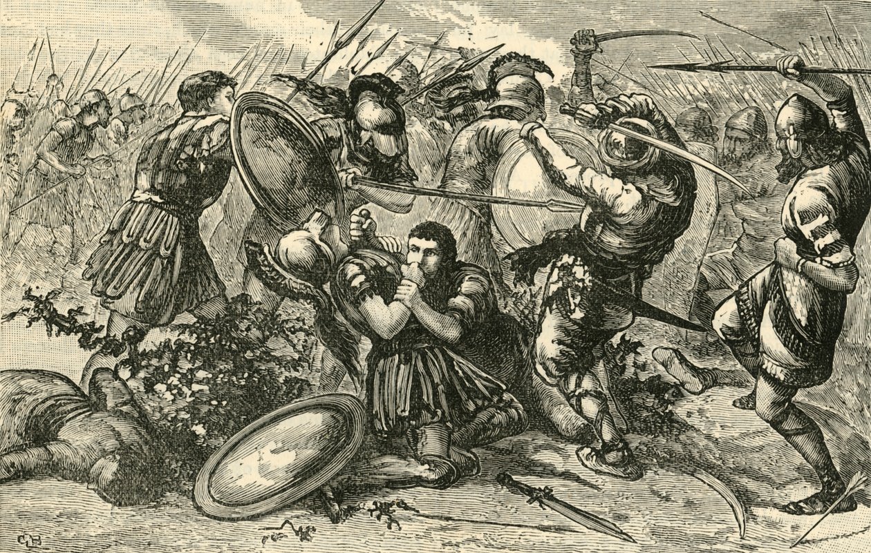 Battaglia di Cunaxa, 1890 da Unbekannt