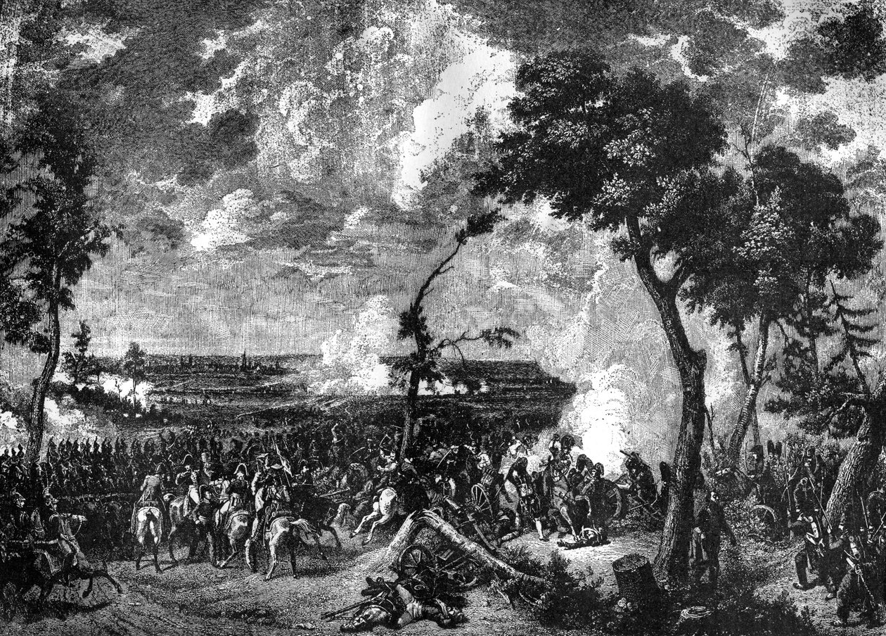Battaglia di Hanau, Germania, 30-31 ottobre 1813, 1882-1884 da Unbekannt