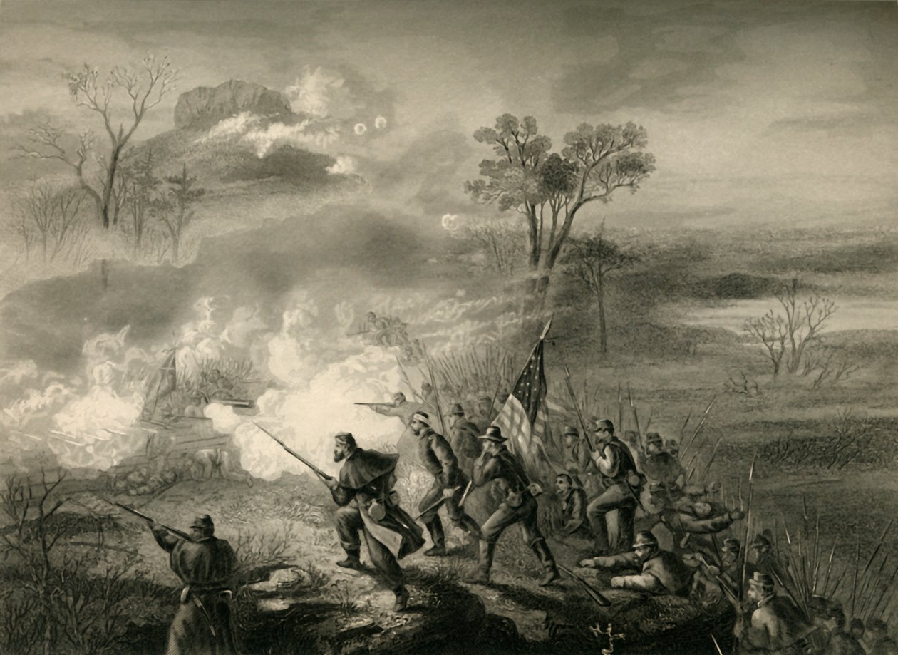 Battaglia di Lookout Mountain, 1878 da Unbekannt