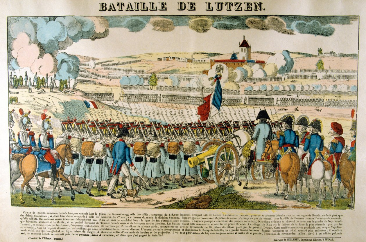 Battaglia di Lutzen, 2 maggio 1813 da Unbekannt