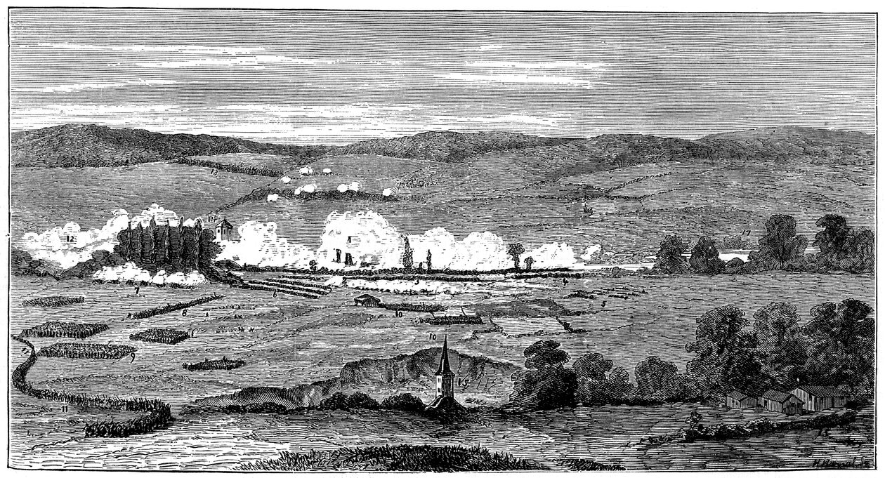 Battaglia di Sedan, Francia, Guerra franco-prussiana, 1 settembre 1870 da Unbekannt