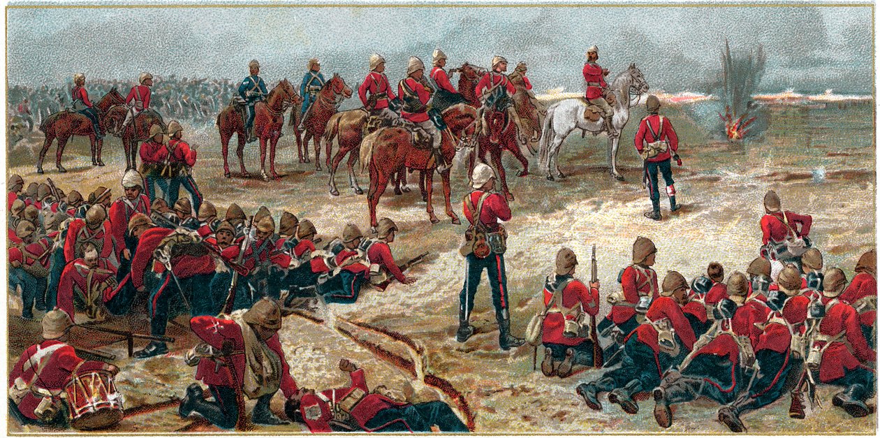 Battaglia di Tel-el-Kebir, Egitto, 13 settembre 1882, 1887 da Unbekannt