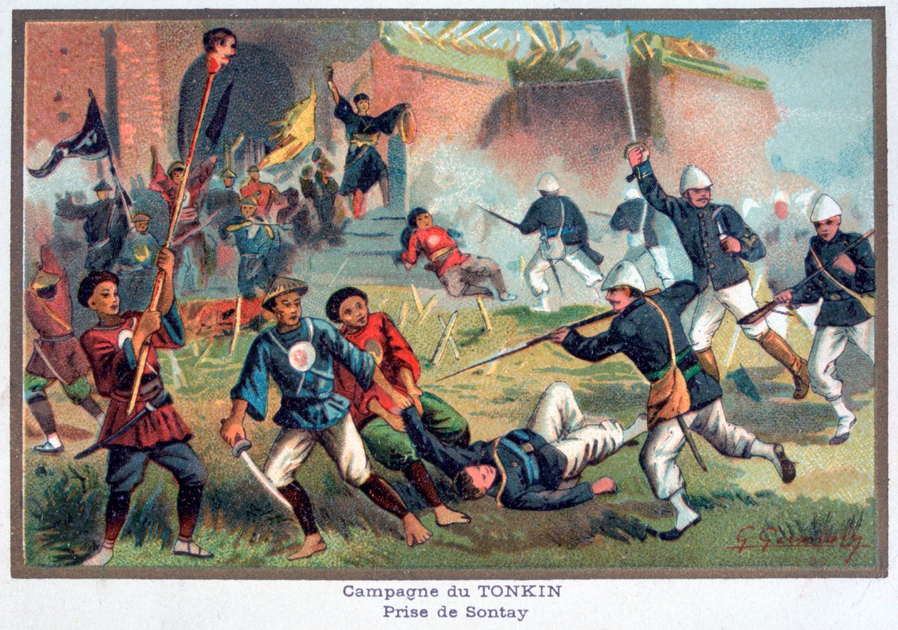 Battaglia di Tonkin, Guerra franco-cinese, XX secolo da Unbekannt
