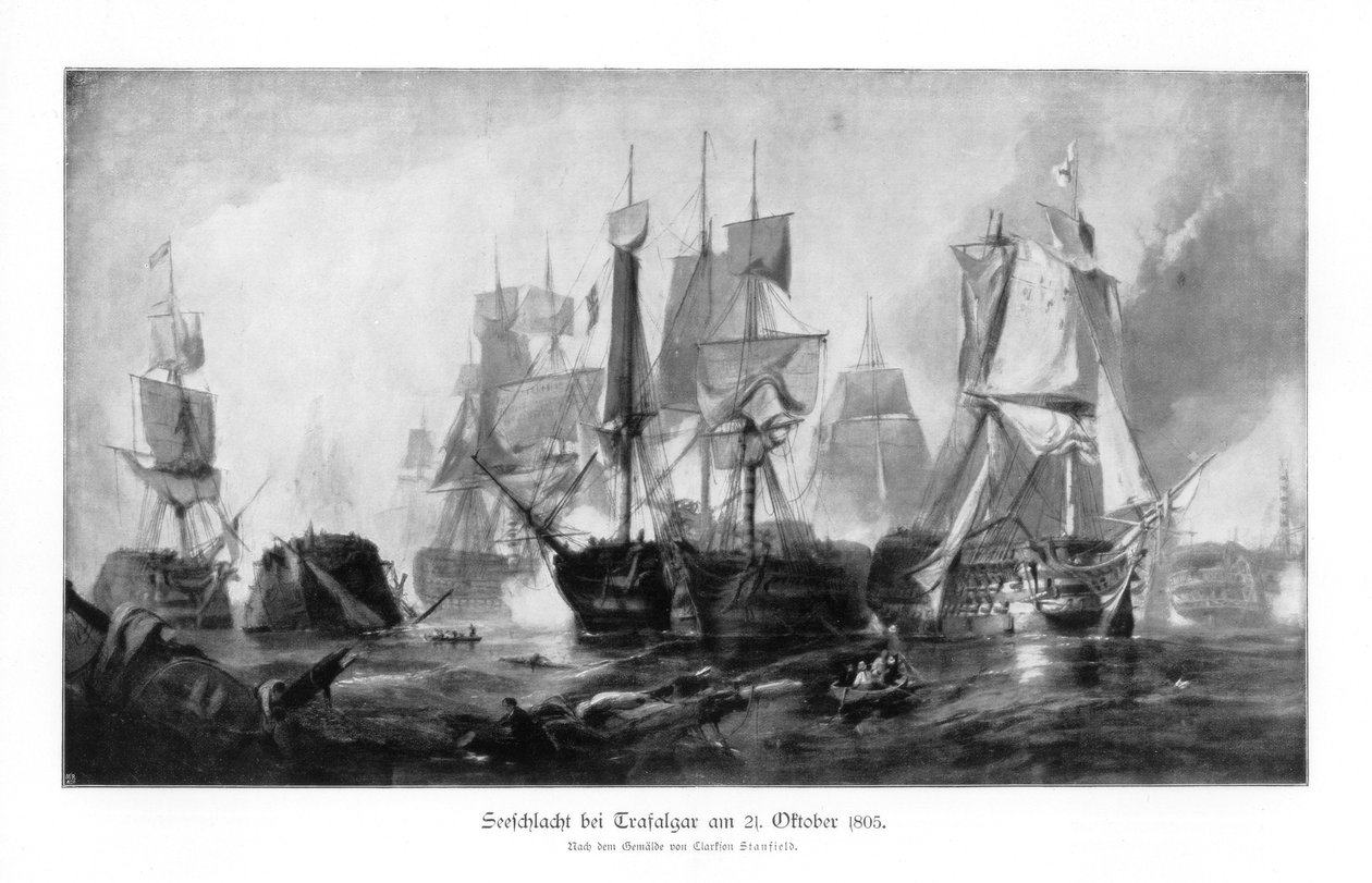 Battaglia di Trafalgar, 21 ottobre 1805, 1900 da Unbekannt