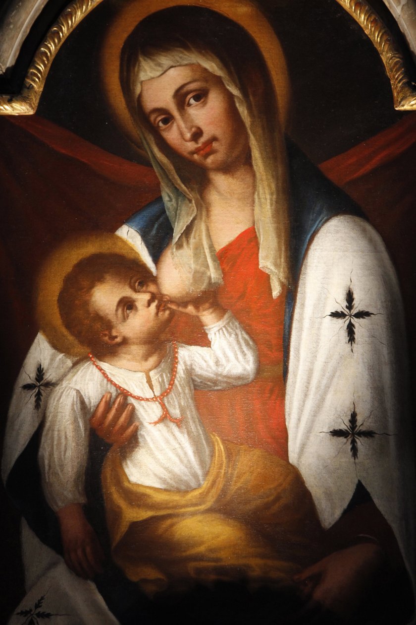 Beata Vergine delle Grazie, la Madonna di San Giuseppe di Benedetto Cottolenzo (fine XVI secolo), Torino, Italia da Unbekannt