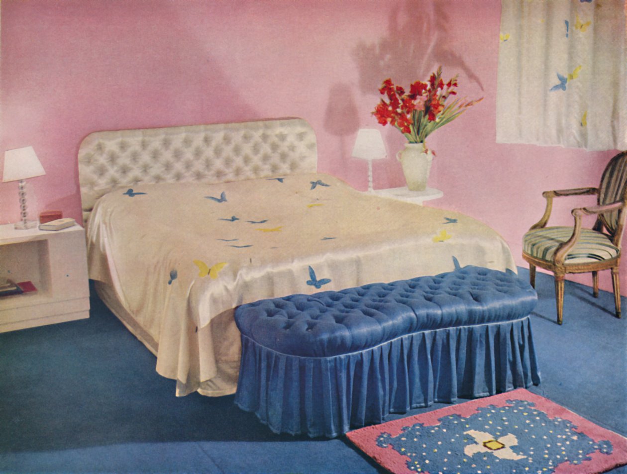 Camera da letto progettata da Green and Abbott, Ltd., 1939 da Unbekannt