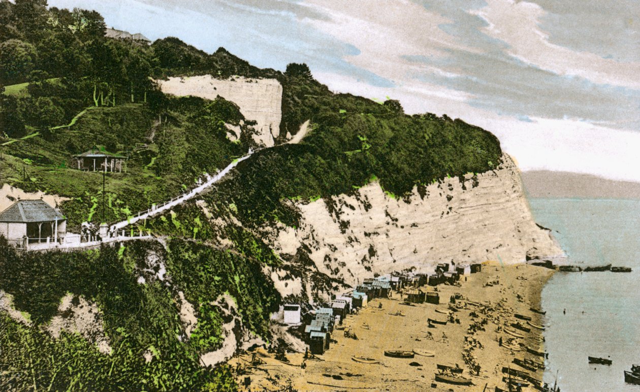 Spiaggia di Beer, Devon, inizio XX secolo da Unbekannt