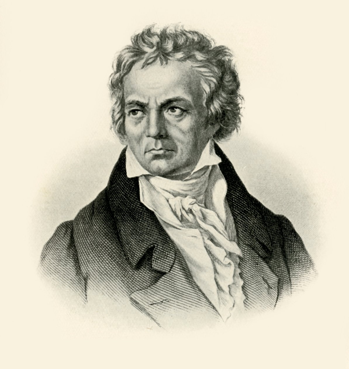 Beethoven, inizio XIX secolo, 1907 da Unbekannt