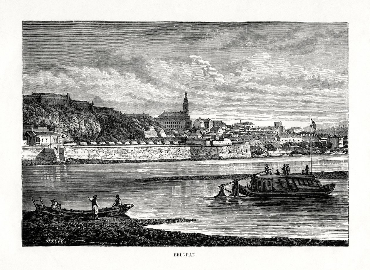 Belgrado, Serbia e Montenegro, 1879 da Unbekannt