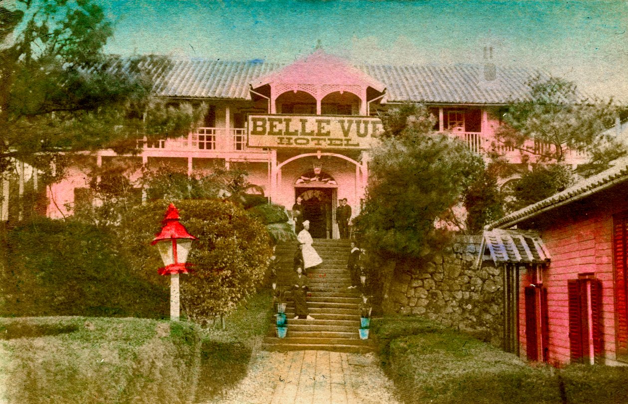 Belle Vue Hotel, Nagasaki, Giappone, prima del 1920 da Unbekannt