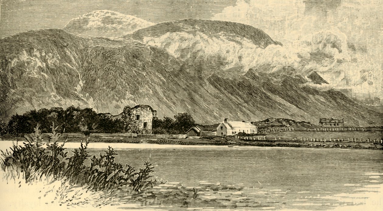 Ben Nevis e Castello di Inverlochy, 1898 da Unbekannt