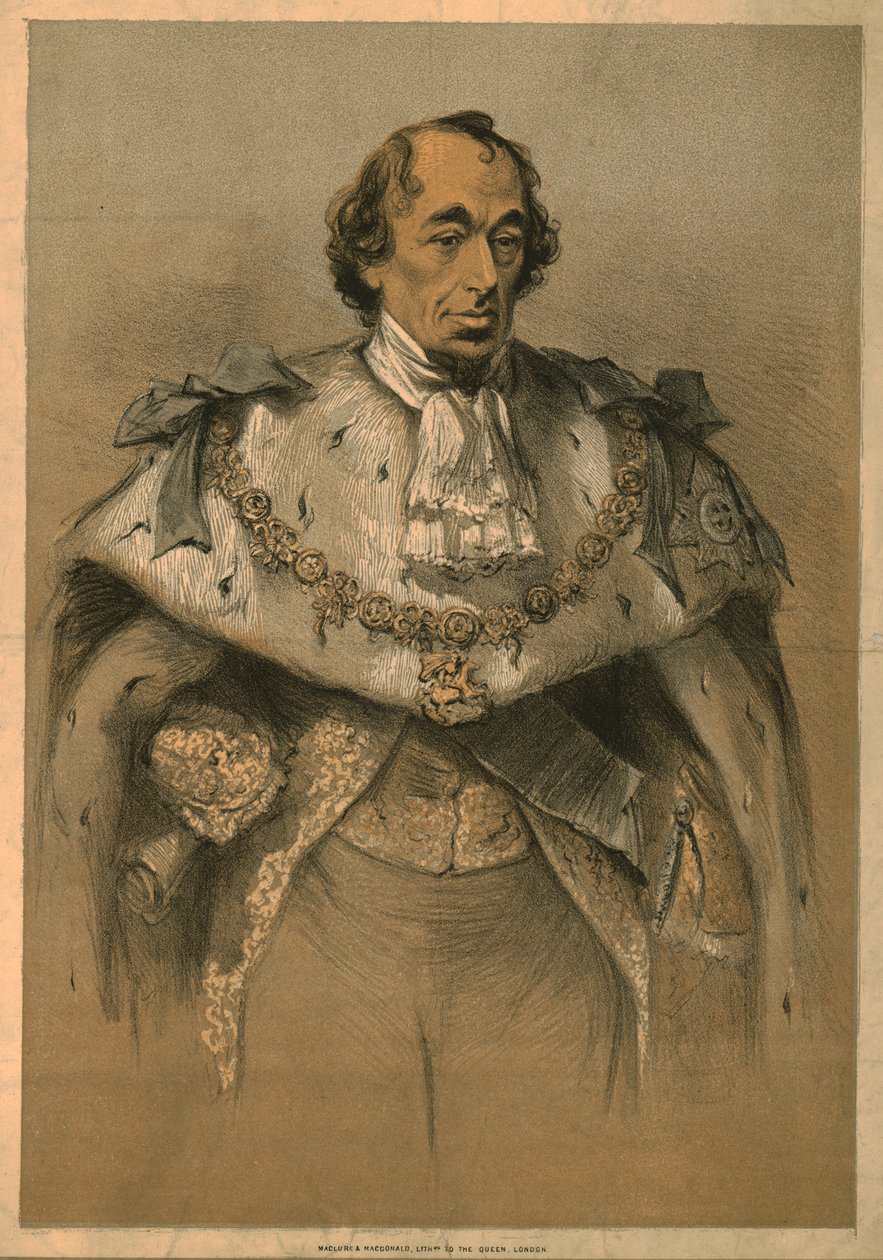 Benjamin Disraeli, c1870 da Unbekannt