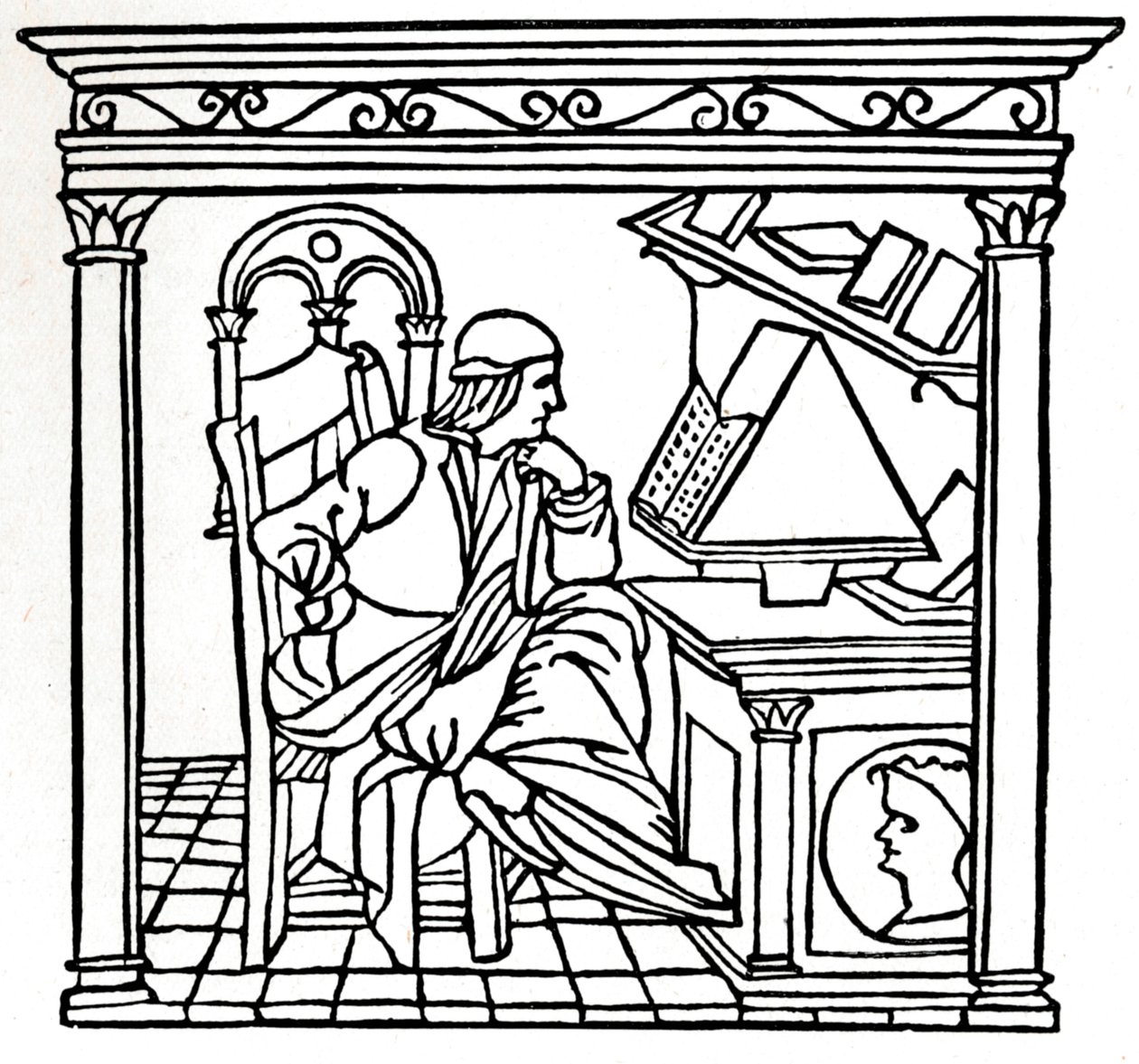 Bernardo Bellincioni, poeta italiano da Unbekannt