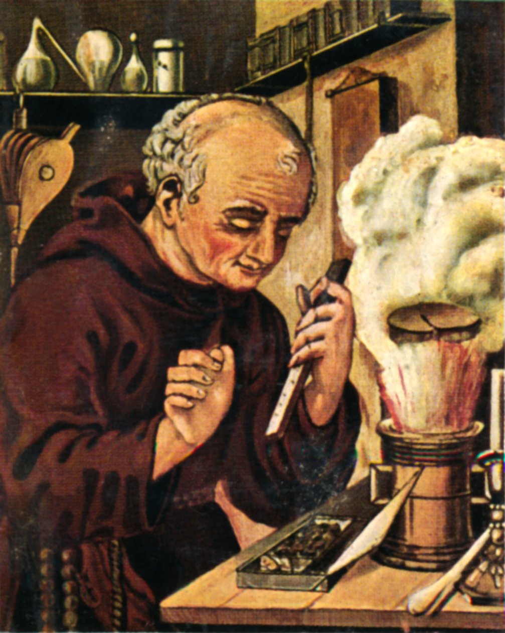 Berthold Schwarz nel XIV secolo, 1934 da Unbekannt
