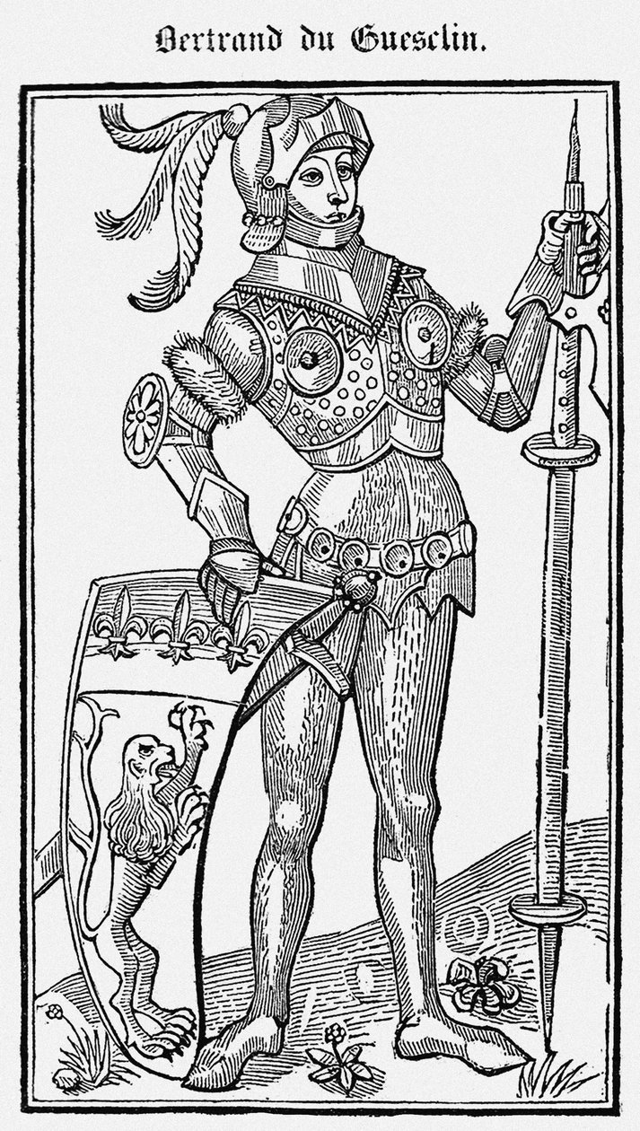 Bertrand du Guesclin Da Le Livre des faits de messire Bertrand du Guesclin, 1487 da Unbekannt