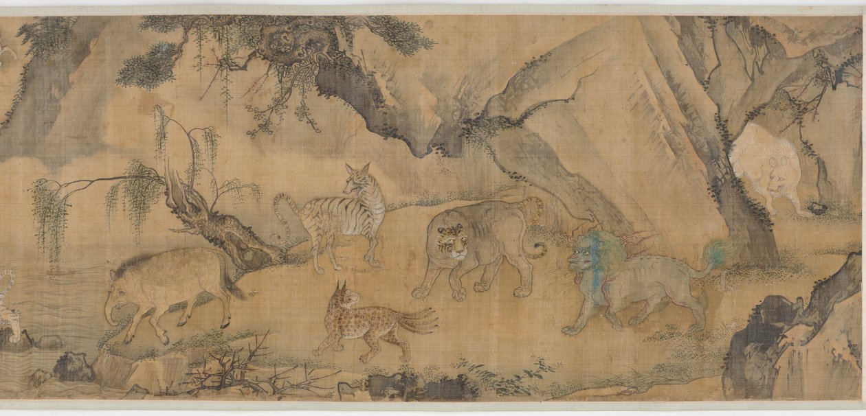 Bestiario di animali reali e immaginari, Dinastia Ming, 1368-1644 da Unbekannt