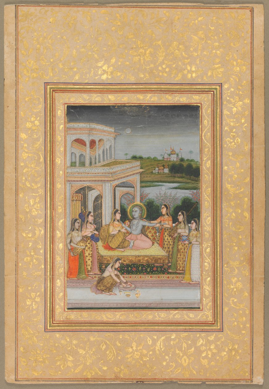 Bhairava Raga, inizio 1800 da Unbekannt