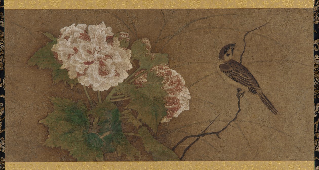 Uccello e fiori, periodo Muromachi da Unbekannt