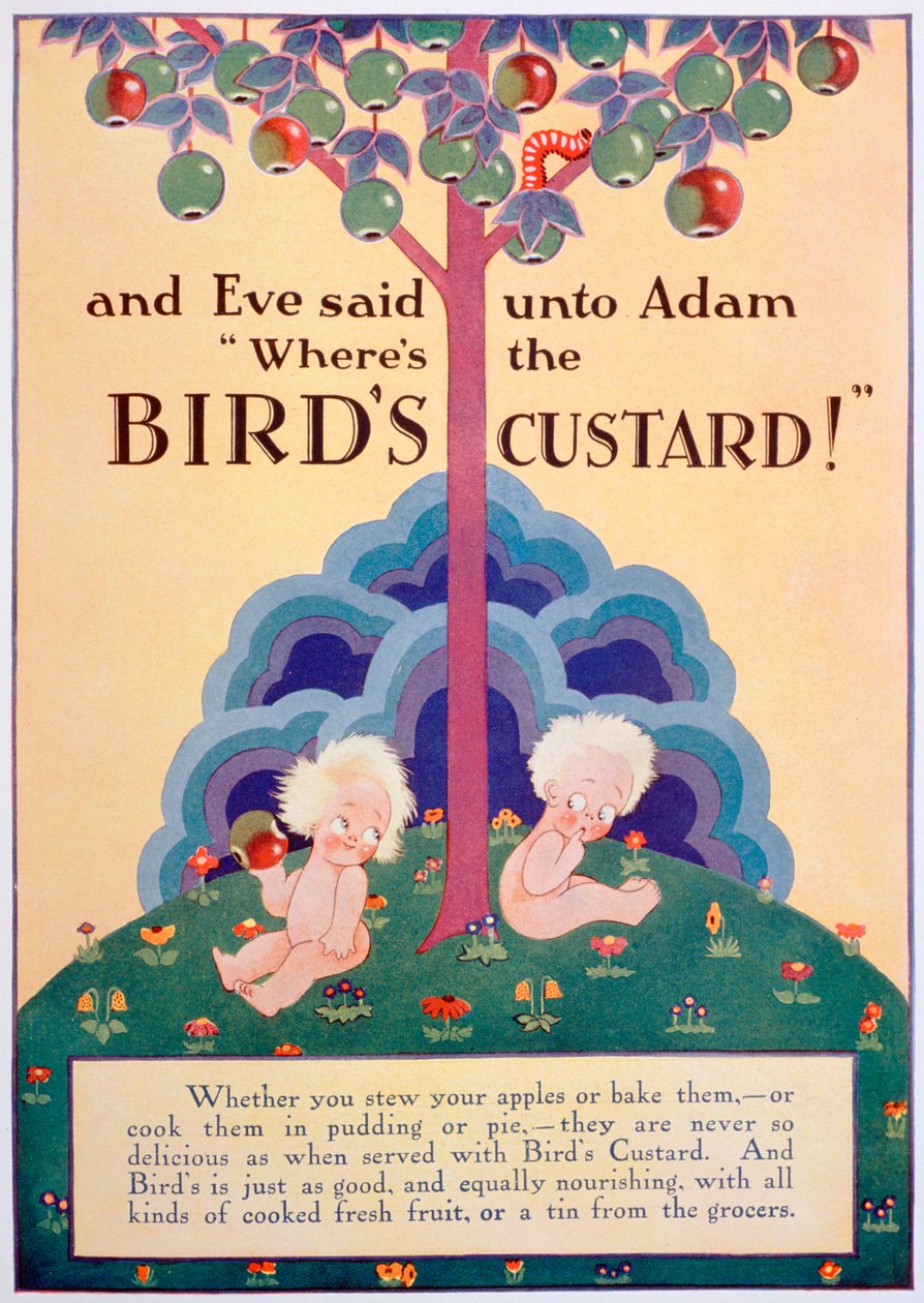 Pubblicità del Birds Custard, 1928 da Unbekannt