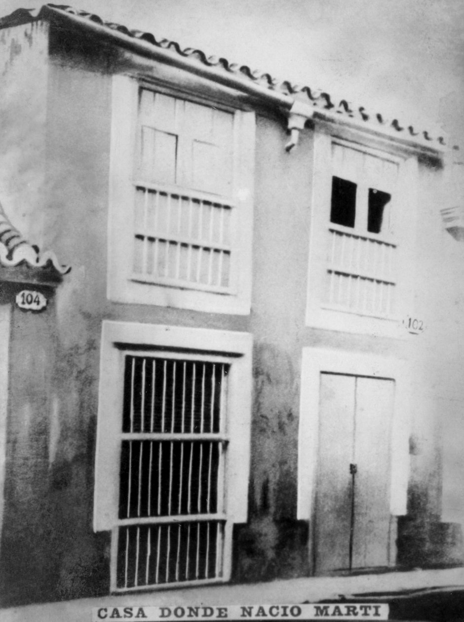 Luogo di nascita di Jose Julian Marti Perez, 1853-1895, anni 1920 da Unbekannt