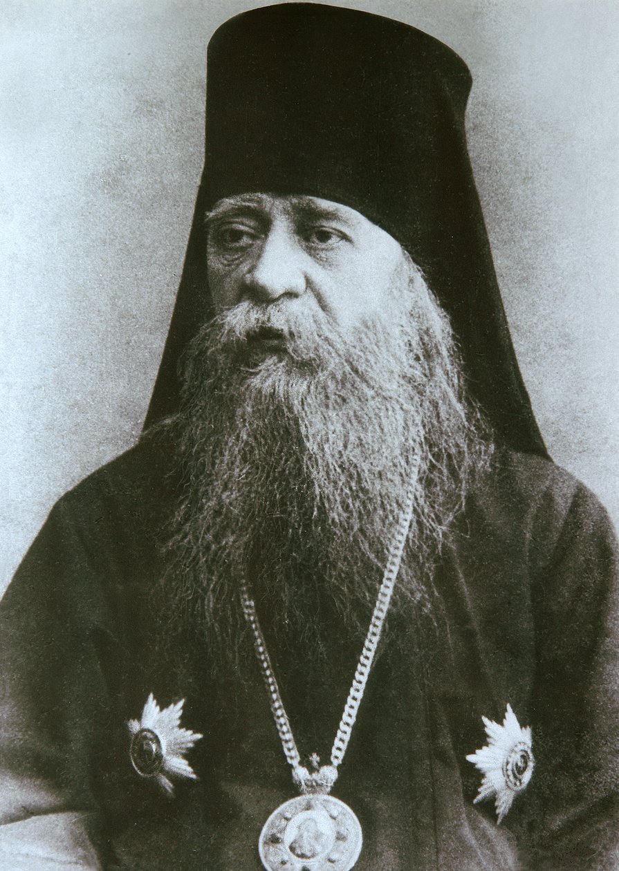 Vescovo Nikon Rozhdestvensky di Serpukhov, c1900-c1910 da Unbekannt