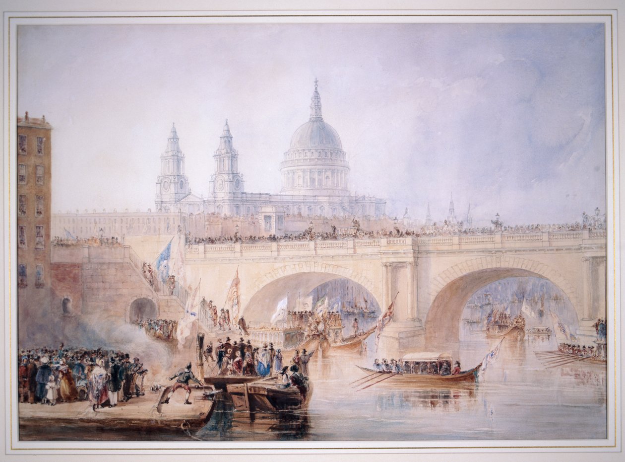 Ponte di Blackfriars, Londra da Unbekannt