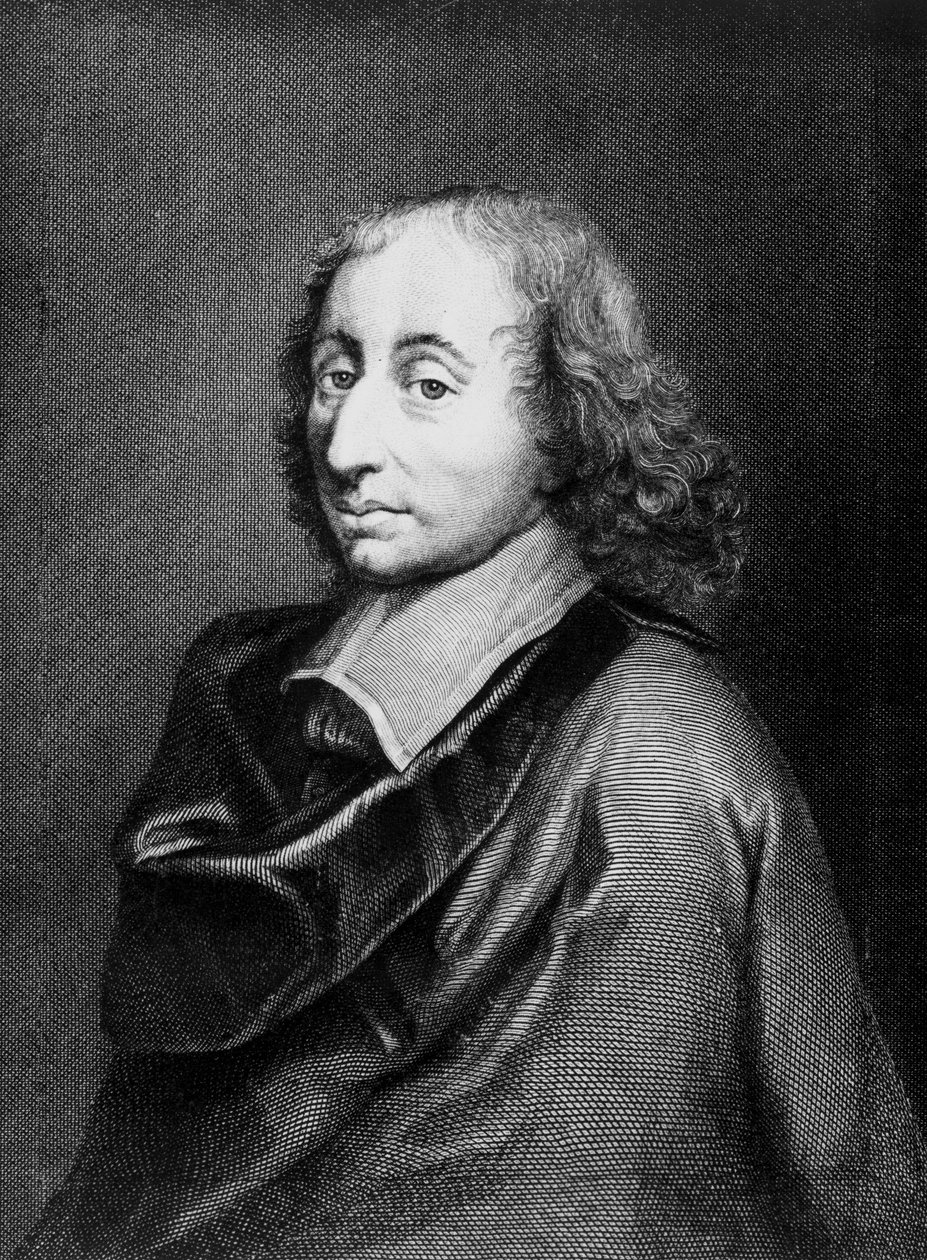 Blaise Pascal, matematico, fisico e filosofo francese, c 1650 da Unbekannt