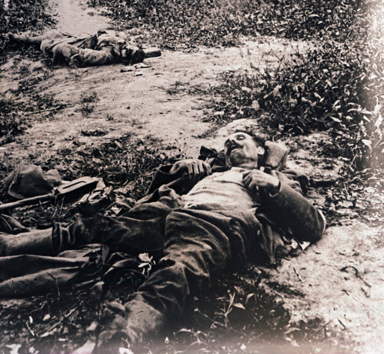 Corpi di soldati morti, c1914-c1918 da Unbekannt