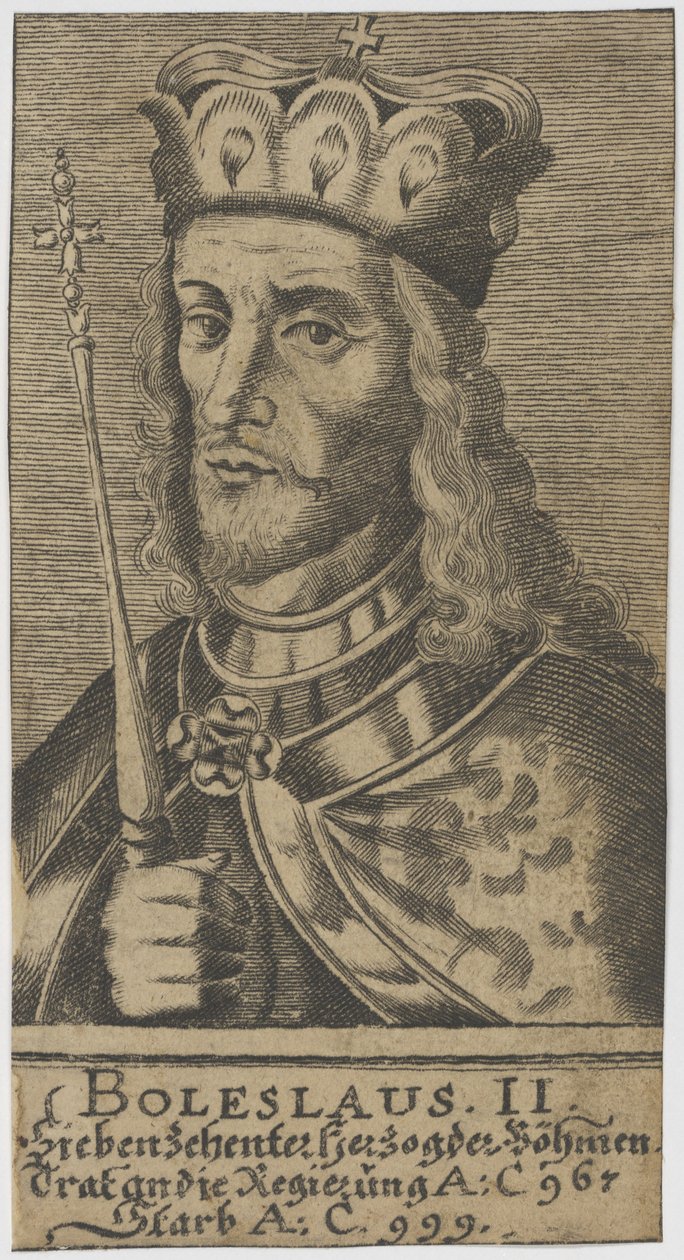 Boleslao II il Pio, Duca di Boemia da Unbekannt