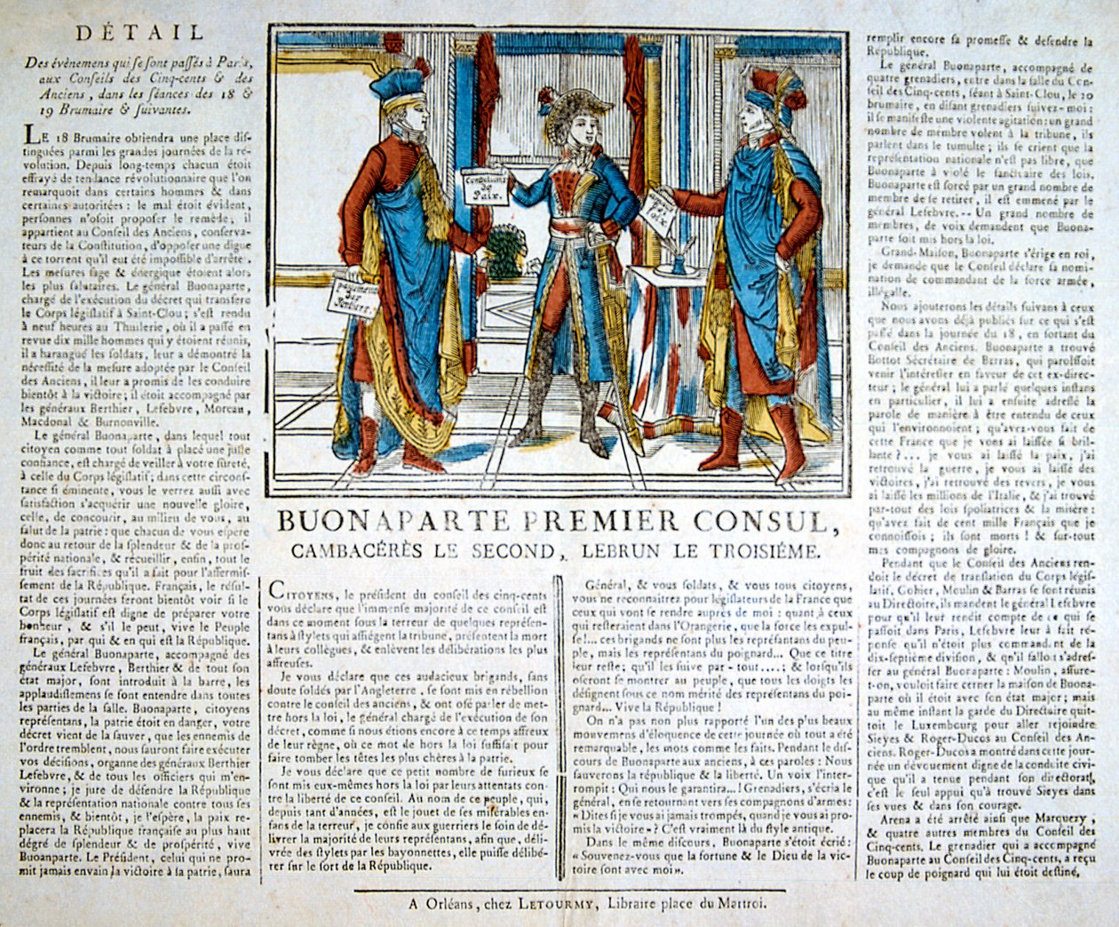 Bonaparte Primo Console, XIX secolo da Unbekannt