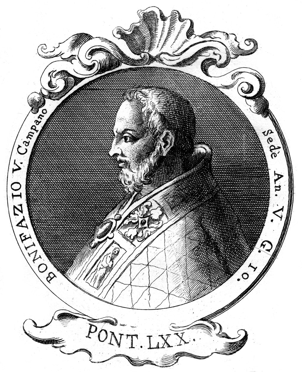 Bonifacio V, Papa della Chiesa Cattolica da Unbekannt
