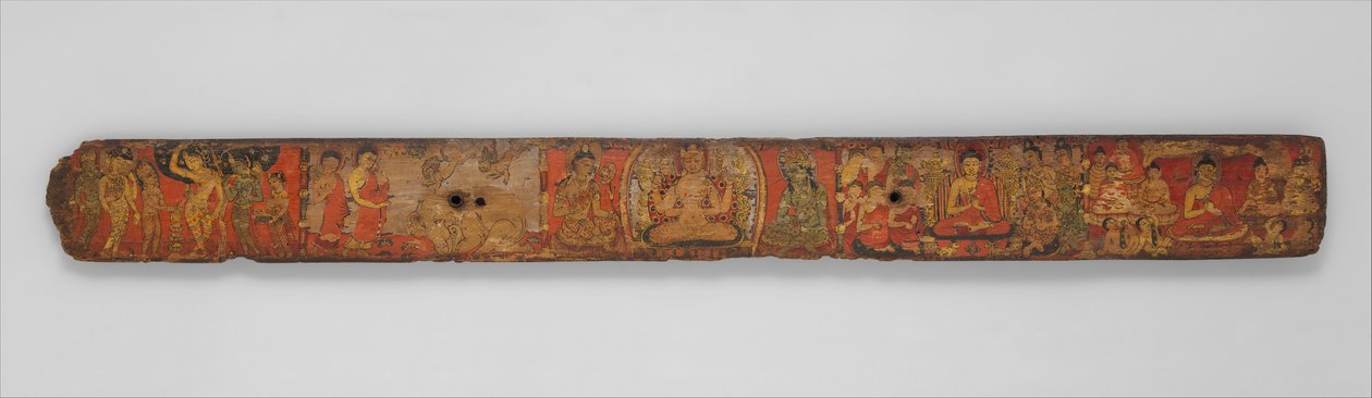 Copertina di un manoscritto del Sutra Prajnaparamita Ashtasahasrika, X-XI secolo da Unbekannt