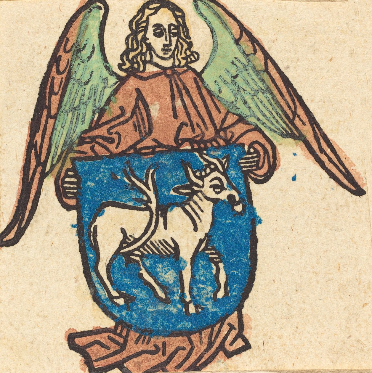 Ex libris di Hilprand Brandenburg di Bibrach da Unbekannt