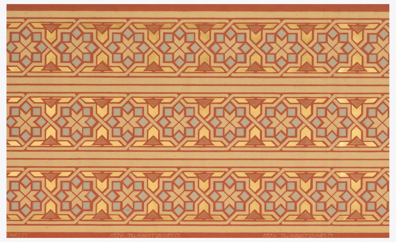 Bordo, moresco, 1875–1906 da Unbekannt