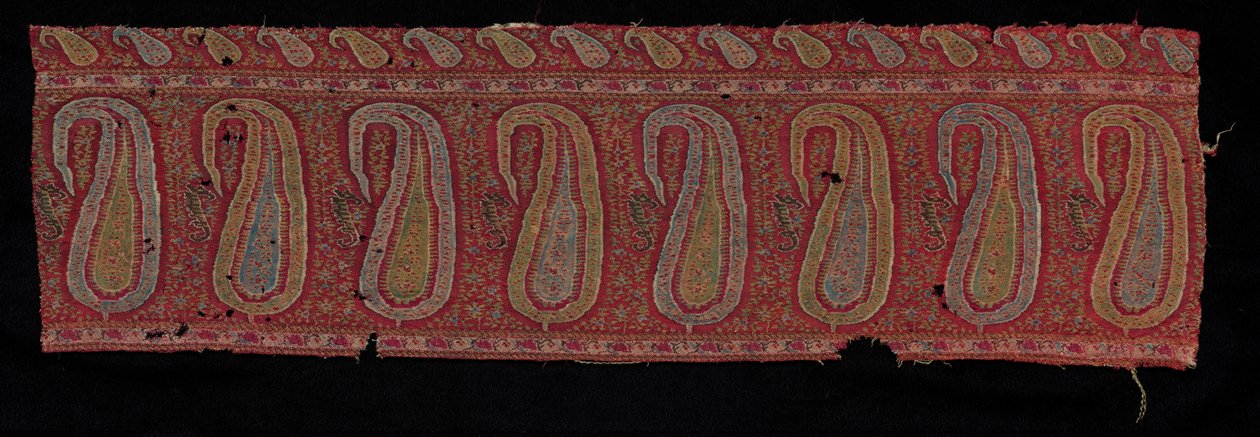 Bordo di uno scialle, 1800s da Unbekannt