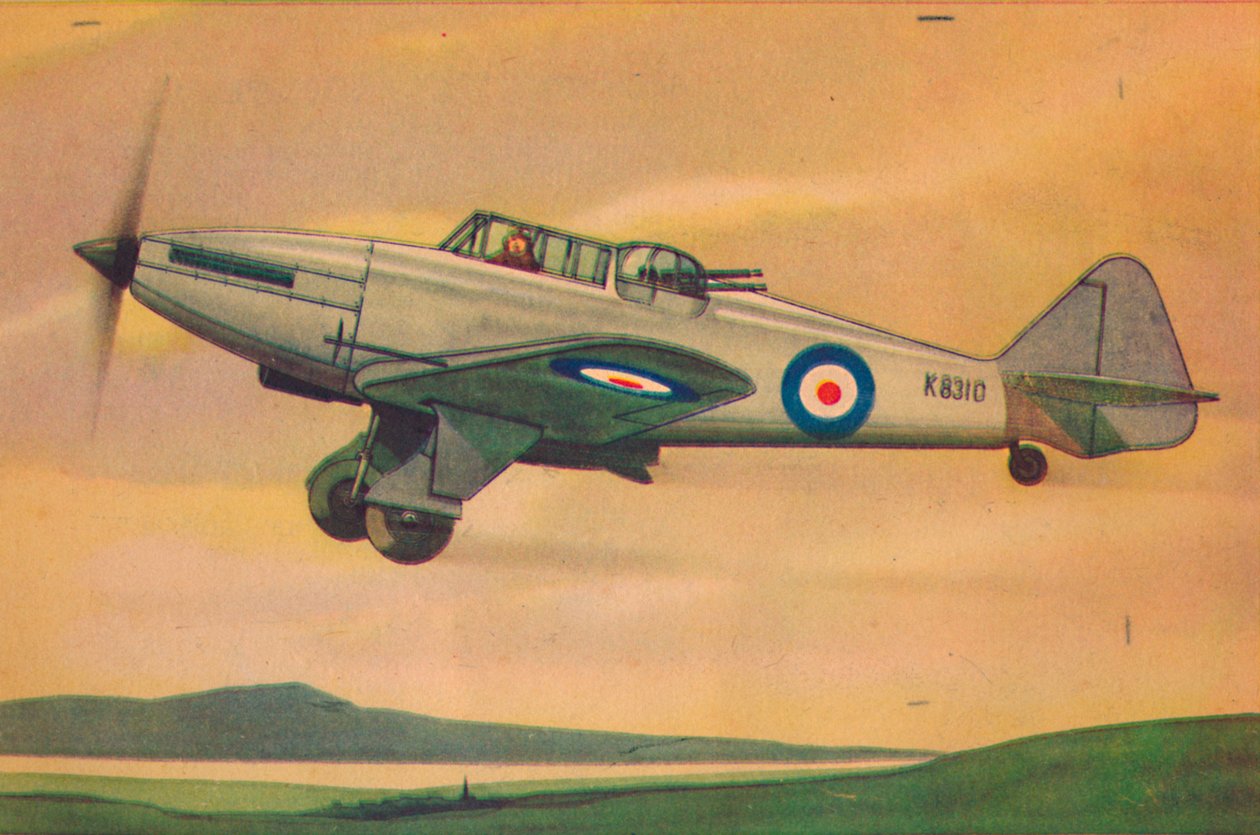 Boulton Paul Defiant Fighter Monoplane, c. 1944 da Unbekannt