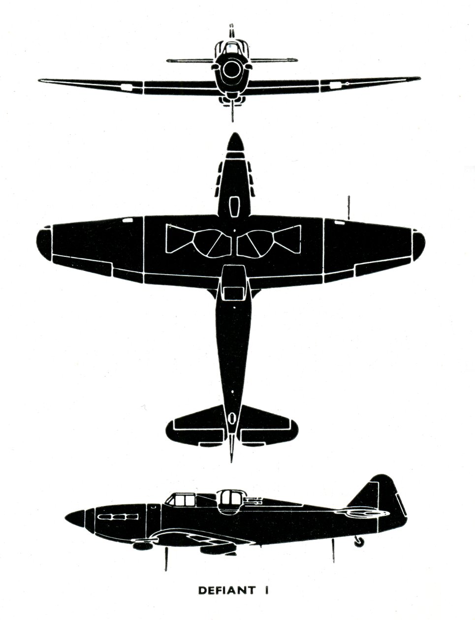 Boulton Paul Defiant I, 1941 da Unbekannt