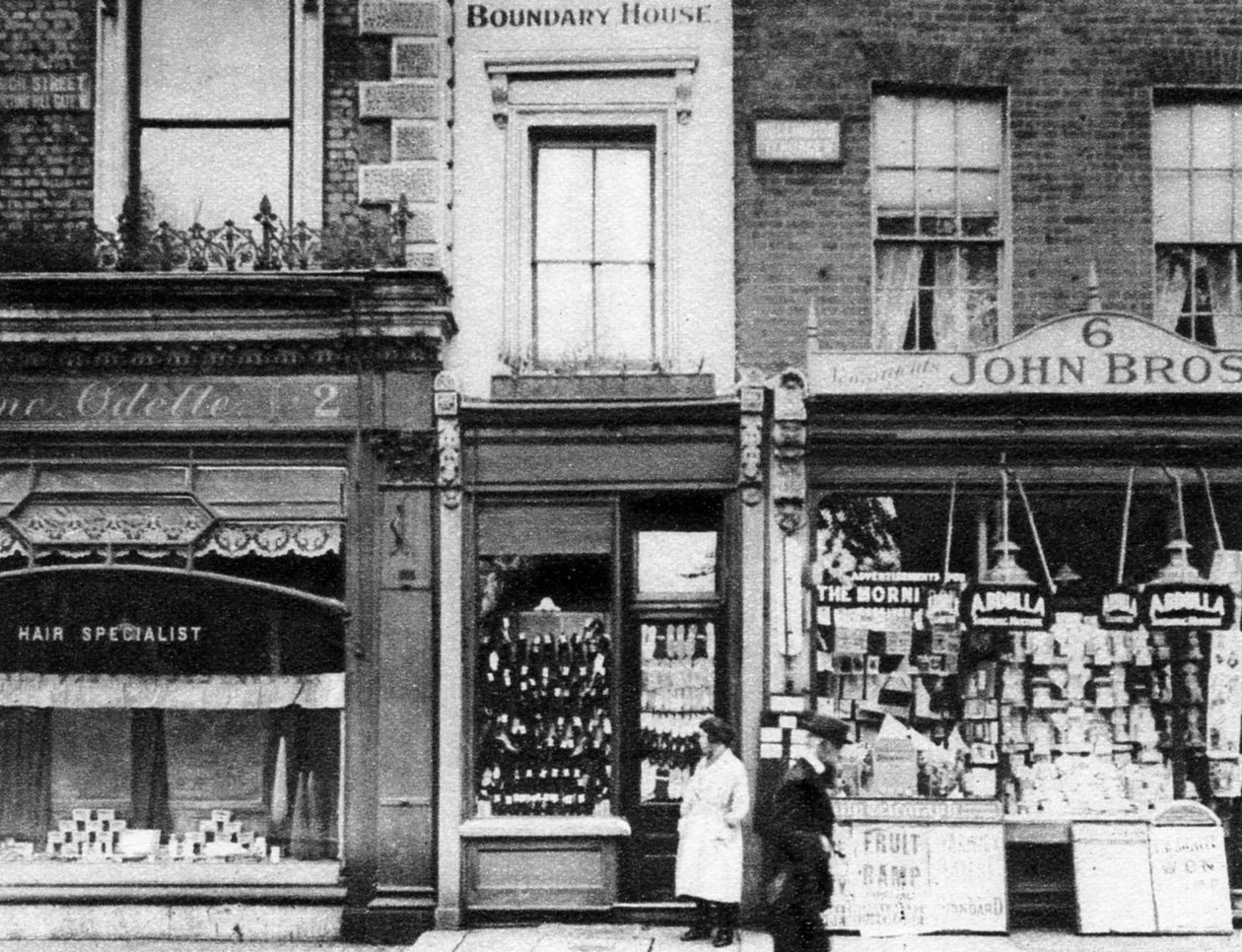 Boundary House, Notting Hill Gate, Londra, 1926-1927 da Unbekannt