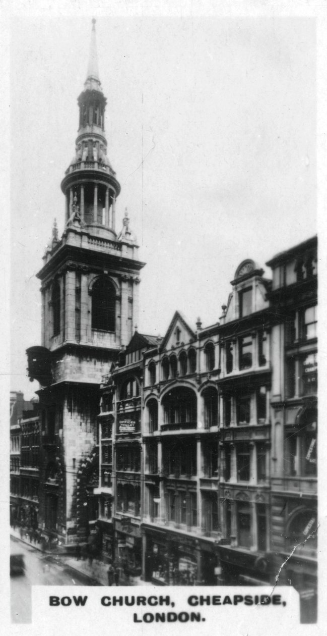 Chiesa di Bow, Cheapside, Londra da Unbekannt