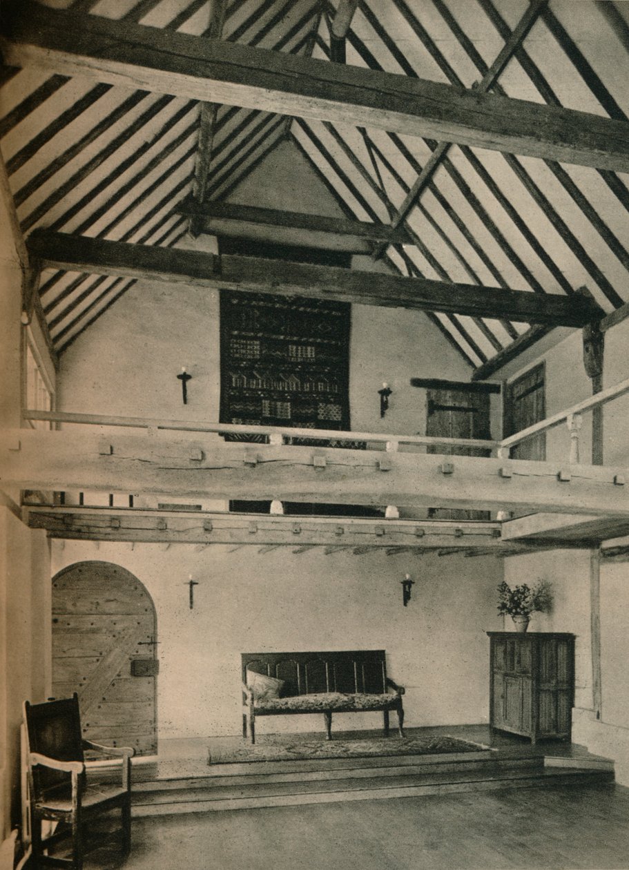 Boxhurst Farm, Kent: Fine della sala da ballo. Restaurato e convertito da Oliver Hill, c1928 da Unbekannt