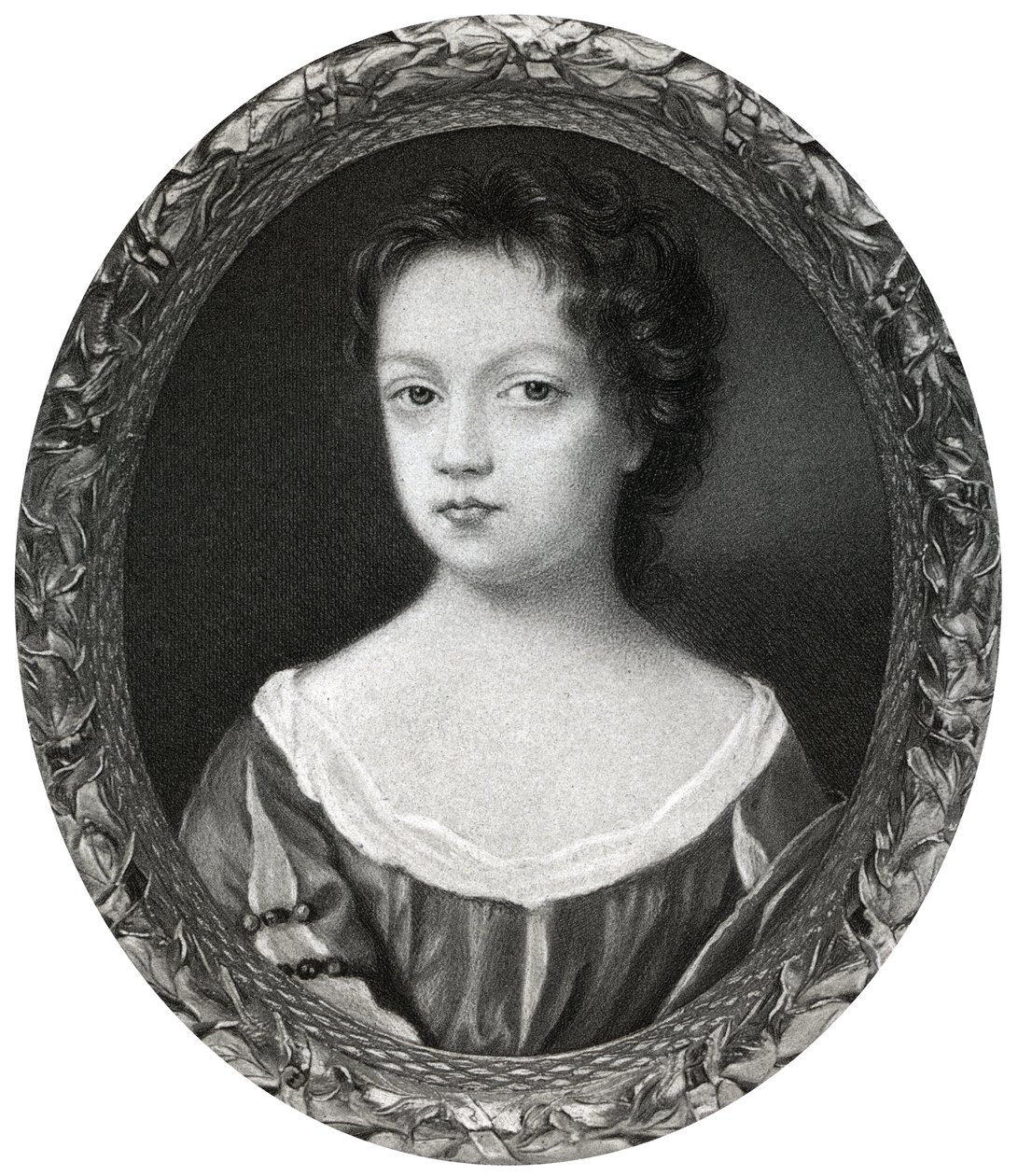 Bridget Cromwell, figlia maggiore di Oliver Cromwell, XVII secolo da Unbekannt