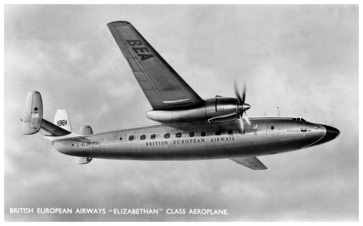 Aereo di classe Elisabettiana della British European Airways da Unbekannt