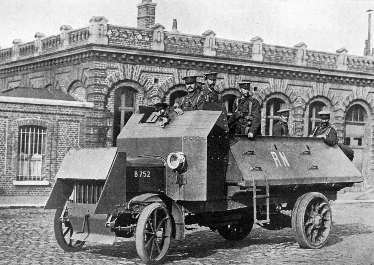 Veicolo corazzato britannico, Prima Guerra Mondiale, 1914-1918, c1920 da Unbekannt